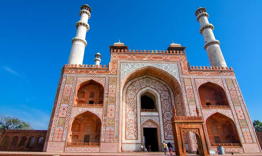 Akbar's Mausoleum in Sikandra